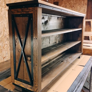 Nagyméretű Rusztikus polc - otthon & életmód - bútor - polc - Meska.hu