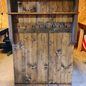 Rusztikus előszoba fal, fogas - otthon & életmód - bútor - fogas - Meska.hu