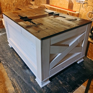 Rusztikus nappali asztal - otthon & életmód - bútor - asztal - Meska.hu