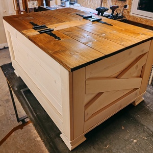 Rusztikus nappali asztal - otthon & életmód - bútor - asztal - Meska.hu