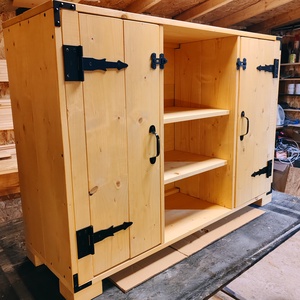 Rusztikus tv szekrény, komód - otthon & életmód - bútor - szekrény - Meska.hu