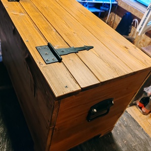 Fa tároló láda - otthon & életmód - tárolás & rendszerezés - láda - Meska.hu