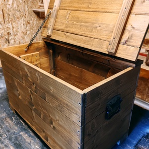 Fa tároló láda - otthon & életmód - tárolás & rendszerezés - láda - Meska.hu