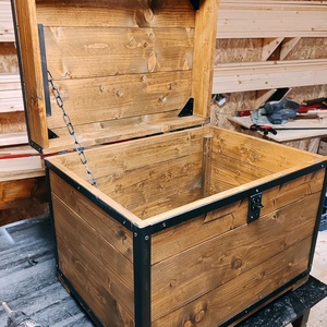 Minecraft kincses láda - otthon & életmód - tárolás & rendszerezés - láda - Meska.hu