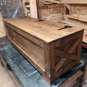 Rusztikus fa tároló láda  - Meska.hu