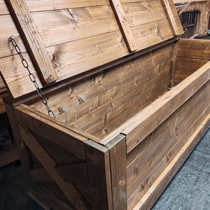 Rusztikus fa tároló láda  - otthon & életmód - tárolás & rendszerezés - láda - Meska.hu