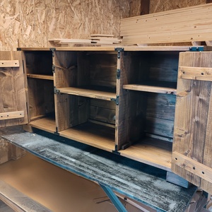 Rusztikus tv szekrény -Signature modell - otthon & életmód - bútor - szekrény - Meska.hu