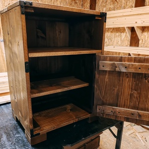 Rusztikus éjjeliszekrény - otthon & életmód - bútor - szekrény - Meska.hu