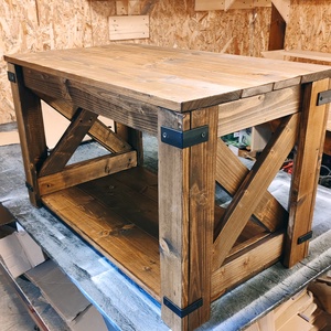 Nappali asztal-FARMHOUSE X � Coffee 80 - Meska.hu