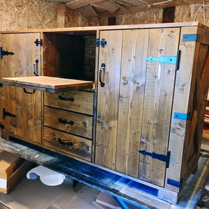 Rusztikus komód - Farmhouse x modell - otthon & életmód - bútor - komód - Meska.hu