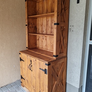 Rusztikus tálalószekrény - Farmhouse x - otthon & életmód - bútor - szekrény - Meska.hu