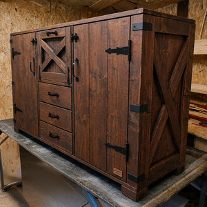 Rusztikus komód -Farmhouse x - otthon & életmód - bútor - komód - Meska.hu