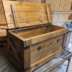 Tároló láda, kincsesláda, rusztikus dohányzó asztal  - otthon & életmód - tárolás & rendszerezés - láda - Meska.hu