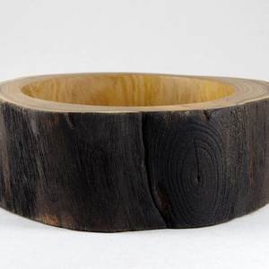 Két világ - Egyedi kézműves kínálótál akácfából - otthon & életmód - dekoráció - asztal és polc dekoráció - asztaldísz - Meska.hu