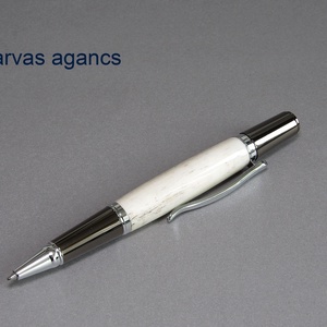 Vadászat - Egyedi, kézműves golyóstoll szarvas agancsból - otthon & életmód - papír, írószer - ceruza & toll - Meska.hu