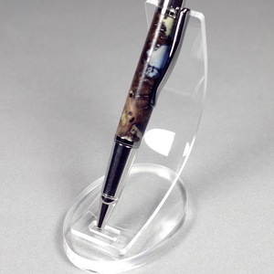 Aqua kvarc - Egyedi, kézműves golyóstoll - Meska.hu