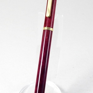 Bíbor szív - Egyedi, kézműves töltőtoll, Otthon & Életmód, Papír, írószer, Ceruza & Toll, Famegmunkálás, MESKA