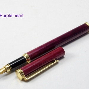 Bíbor szív - Egyedi, kézműves töltőtoll - otthon & életmód - papír, írószer - ceruza & toll - Meska.hu