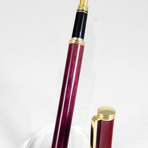 Bíbor szív - Egyedi, kézműves töltőtoll - otthon & életmód - papír, írószer - ceruza & toll - Meska.hu