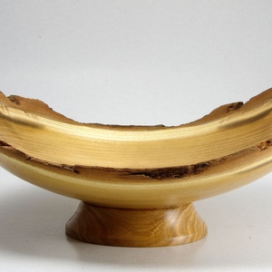 Nagy talpas akác - Egyedi, kézműves karéjtál akácfából - otthon & életmód - konyhafelszerelés, tálalás - tálalás - kínálótál - Meska.hu