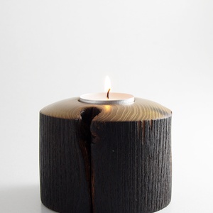 Mécsestartó - Egyedi, kézműves gyertyatartó akácfából - otthon & életmód - gyertya, illat, aroma - mécses és mécsestartó - Meska.hu