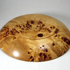 Vándor - Egyedi kézműves kínálótál csomoros nyárfából - otthon & életmód - konyhafelszerelés, tálalás - tálalás - kínálótál - Meska.hu