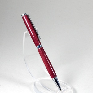 Bíbor szív - Egyedi, kézműves golyóstoll - kellékek & szerszámok - szerszámok, eszközök - rajz- és íróeszköz - Meska.hu