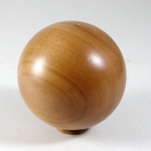 Gömböc II. - Egyedi, kézműves termék körtefából - otthon & életmód - dekoráció - asztal és polc dekoráció - asztaldísz - Meska.hu