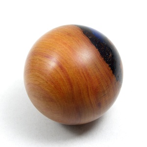 Kék mélység - Egyedi, kézműves termék szilvafából - otthon & életmód - dekoráció - asztal és polc dekoráció - asztaldísz - Meska.hu