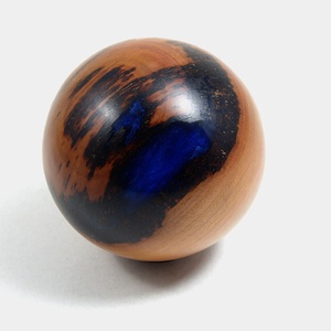 Kék mélység - Egyedi, kézműves termék szilvafából - otthon & életmód - dekoráció - asztal és polc dekoráció - asztaldísz - Meska.hu