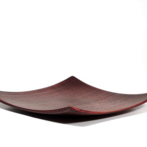 Pagoda - Egyedi, kézműves kínáló kőrisfából - otthon & életmód - dekoráció - asztal és polc dekoráció - asztaldísz - Meska.hu