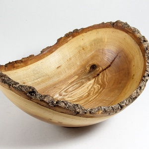 Kőris - Egyedi, kézműves karéjtál kőrisfából - otthon & életmód - dekoráció - asztal és polc dekoráció - dekorációs tál, tartó - Meska.hu