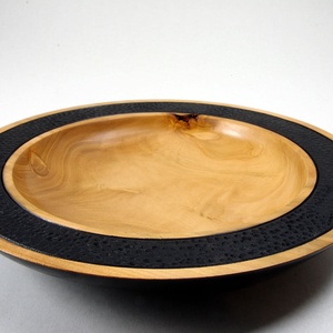 Sírius - Egyedi, kézműves dísztál vadkörtefából, Otthon & Életmód, Dekoráció, Asztal és polc dekoráció, Asztaldísz, Famegmunkálás, MESKA