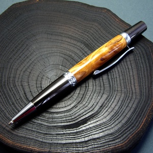 Toszkána - Egyedi, kézműves golyóstoll olajfából - otthon & életmód - papír, írószer - ceruza & toll - Meska.hu