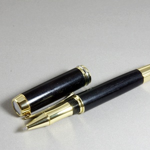 Ében - Egyedi, kézműves golyóstoll - otthon & életmód - papír, írószer - ceruza & toll - Meska.hu