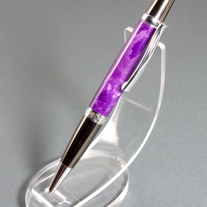 Ametiszt - Egyedi, kézműves golyóstoll - otthon & életmód - papír, írószer - ceruza & toll - Meska.hu