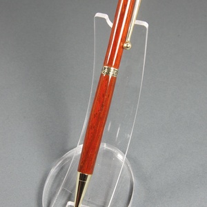 Femme fatale - Egyedi, kézműves golyóstoll padouk fából - otthon & életmód - papír, írószer - ceruza & toll - Meska.hu