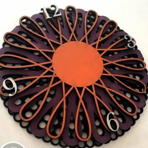 Óra 4 rétegben 30cm - otthon & életmód - dekoráció - fali és függő dekoráció - falióra & óra - Meska.hu