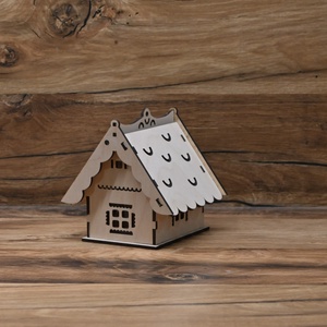 Házikó mécsestartó, ledes mécseshez - otthon & életmód - gyertya, illat, aroma - mécses és mécsestartó - Meska.hu