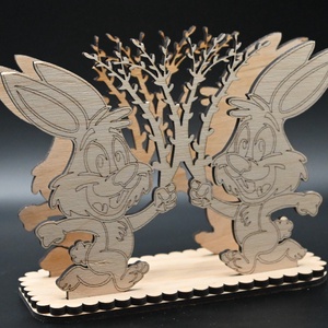 Húsvéti szalvétatartó, , Famegmunkálás, MESKA