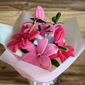 Ovis ballagási örökvirág csokor � maradandó emlék a ballagás napjára! - otthon & életmód - virágdekoráció - virágok - virágcsokor - Meska.hu