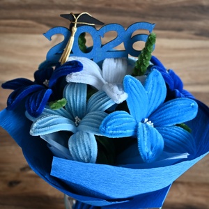 Ovis ballagási örökvirág csokor � maradandó emlék a ballagás napjára! - otthon & életmód - virágdekoráció - virágok - virágcsokor - Meska.hu