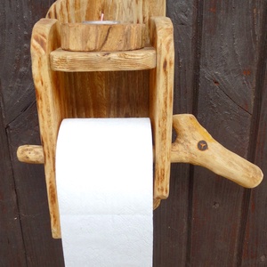 Toalett papír tartó - otthon & lakás - fürdőszoba - Meska.hu