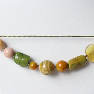 Nyaklánc egyedi üveggyöngyökkel - ékszer - nyaklánc - gyöngyös nyaklánc - Meska.hu Nyaklánc egyedi üveggyöngyökkel - ékszer - nyaklánc - gyöngyös nyaklánc - Meska.hu