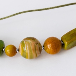 Nyaklánc egyedi üveggyöngyökkel - ékszer - nyaklánc - gyöngyös nyaklánc - Meska.hu Nyaklánc egyedi üveggyöngyökkel - ékszer - nyaklánc - gyöngyös nyaklánc - Meska.hu