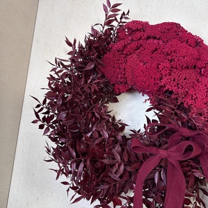 Kopogtató örök koszorú - otthon & életmód - dekoráció - ajtó- és ablak dekoráció - ajtódísz & kopogtató - Meska.hu