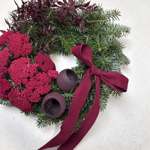 Karácsonyi kopogtató - otthon & életmód - dekoráció - ajtó- és ablak dekoráció - ajtódísz & kopogtató - Meska.hu