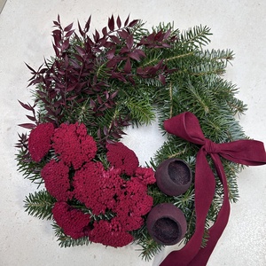 Karácsonyi kopogtató - otthon & életmód - dekoráció - ajtó- és ablak dekoráció - ajtódísz & kopogtató - Meska.hu