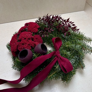 Karácsonyi kopogtató - otthon & életmód - dekoráció - ajtó- és ablak dekoráció - ajtódísz & kopogtató - Meska.hu