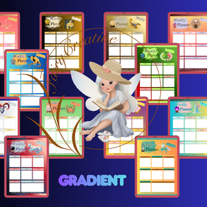 Csillagjegy horoszkóp heti tervező nyomtatható letölthető naptár angol 2 minta 2 design 24 db - otthon & életmód - papír, írószer - naptár & tervező - Meska.hu